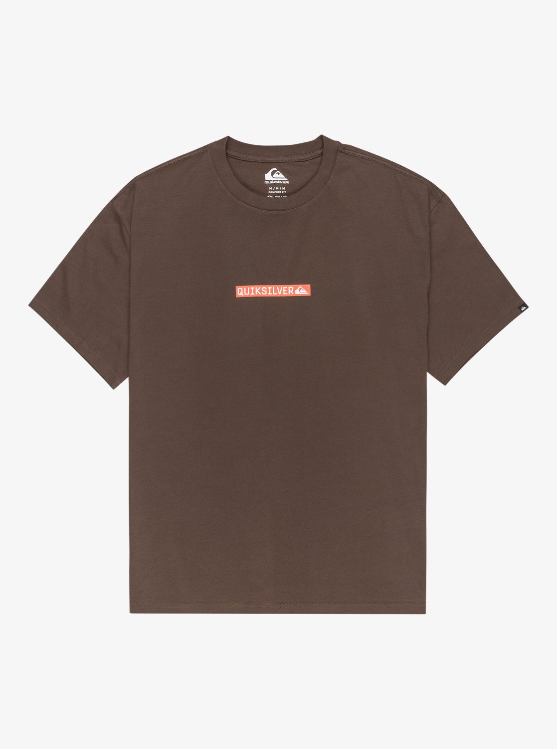 Dna Clicker - Men's Brown Short Sleeve T-Shirt | Quiksilver