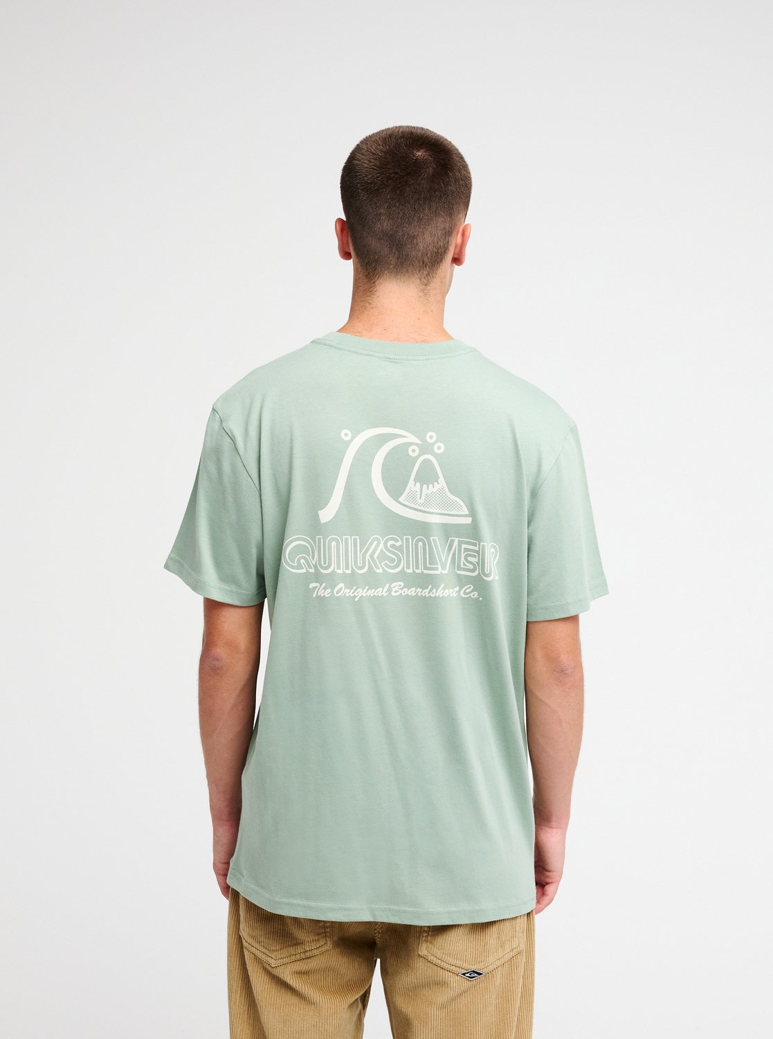Evo Original - Men's Green Short Sleeve T-Shirt | Quiksilver