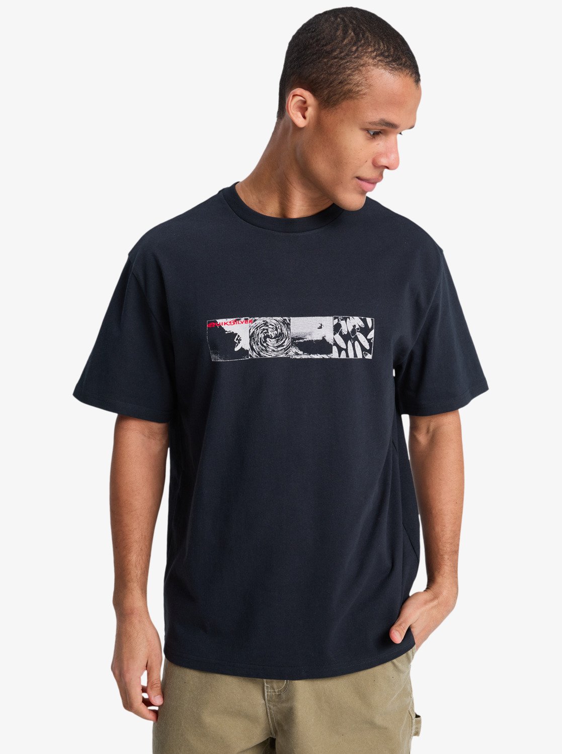 Mercury Vortex - Men's Black Short Sleeve T-Shirt | Quiksilver
