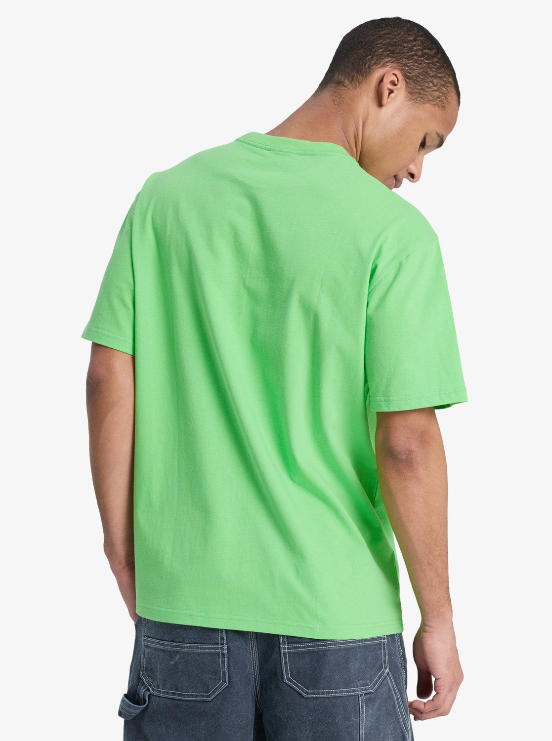 Mercury Burning - Men's Green Short Sleeve T-Shirt | Quiksilver