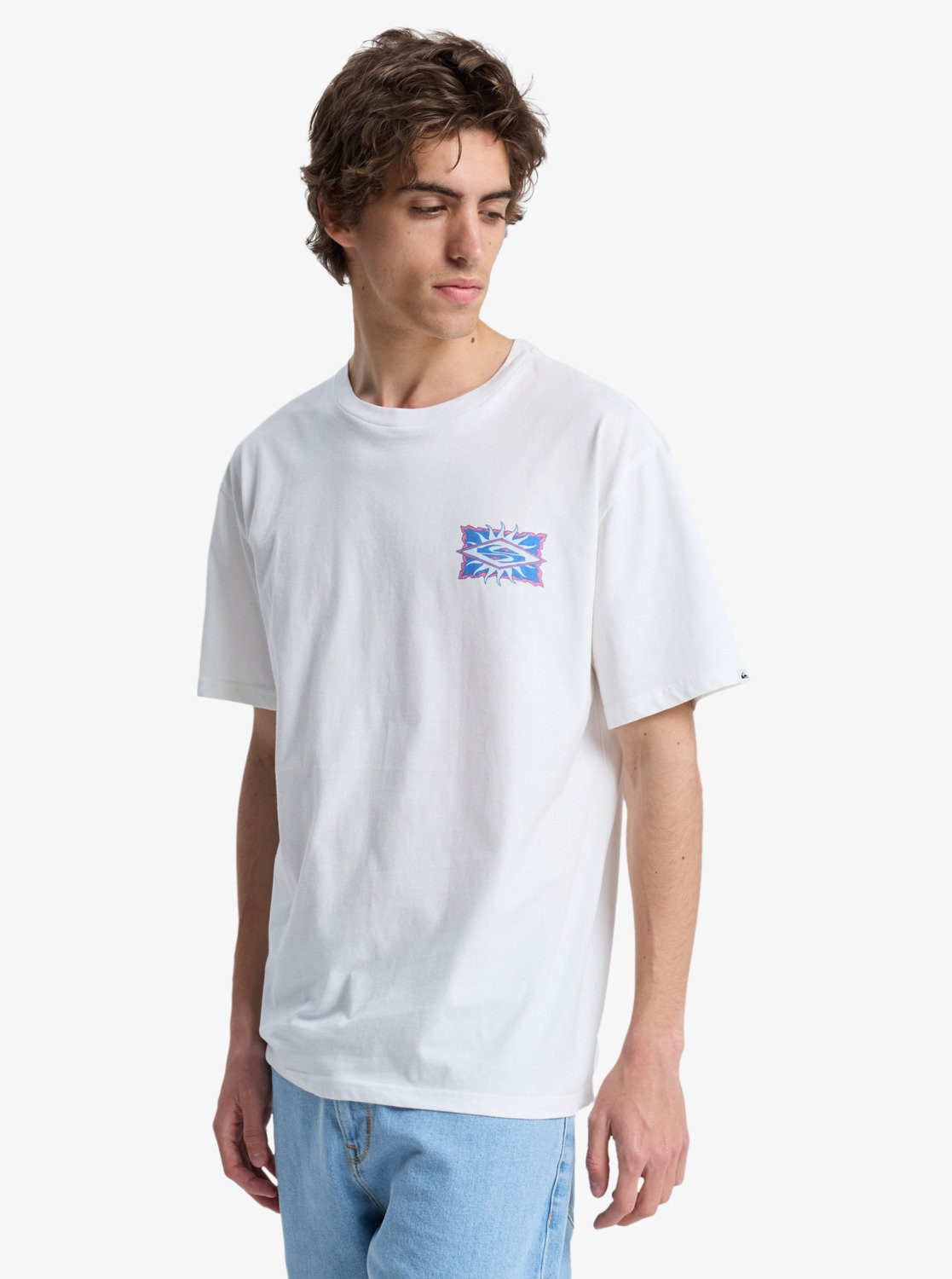 EV Starfish Stamp - Men's White Short Sleeve T-Shirt | Quiksilver