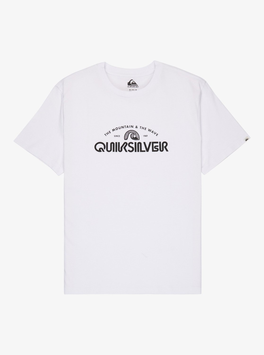 EV Vista - Men's White Short Sleeve T-Shirt | Quiksilver
