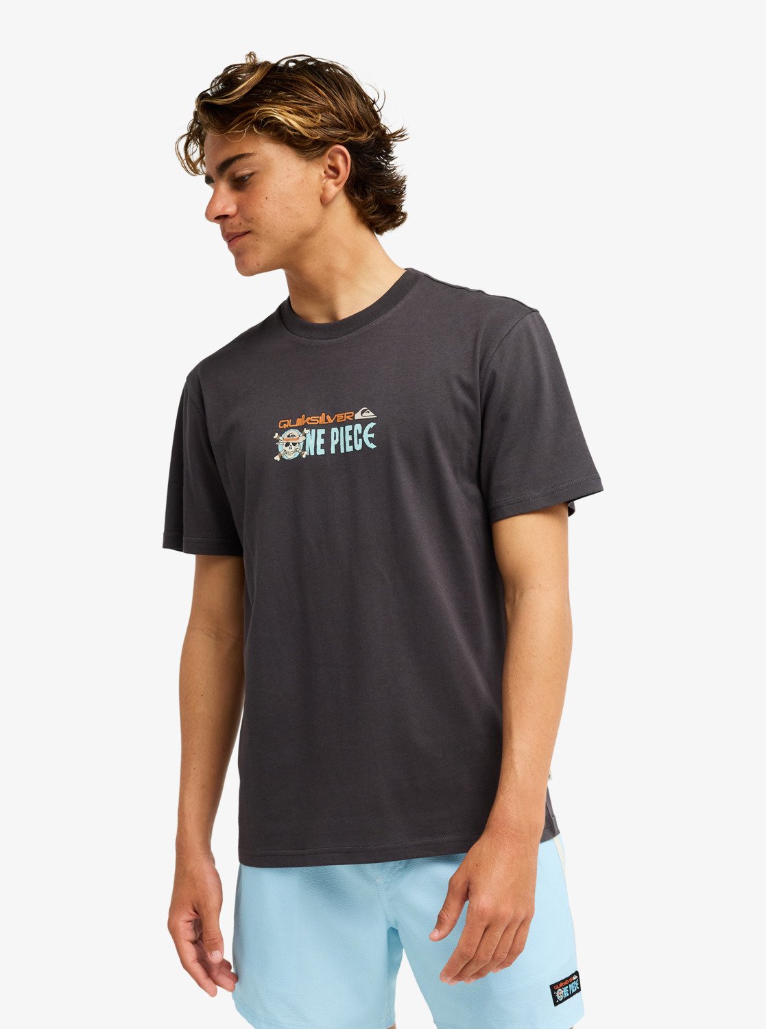 One Piece Pirates Island - Men's Black Short Sleeve T-Shirt