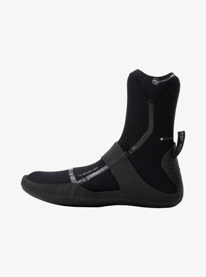 quiksilver, Marathon Sessions 5mm - Neoprene Round Toe Booties for Men, BLACK (blk) Marathon Sessions 5mm - Neoprene Round Toe Booties for Men  25AW193506