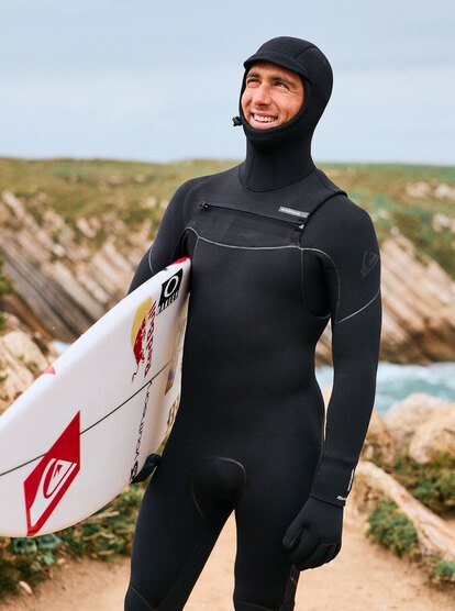 5/4mm Marathon Sessions - Hooded Chest Zip Wetsuit for Men  25AW203501