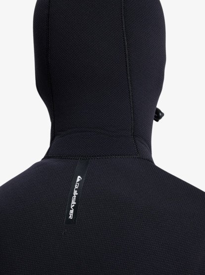 quiksilver, 5/4mm Marathon Sessions - Hooded Chest Zip Wetsuit for Men, BLACK (blk) 5/4mm Marathon Sessions - Hooded Chest Zip Wetsuit for Men  25AW203501