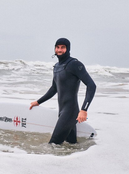 4/3mm Everyday Sessions - Hooded Chest Zip Wetsuit for Men  25AW203503