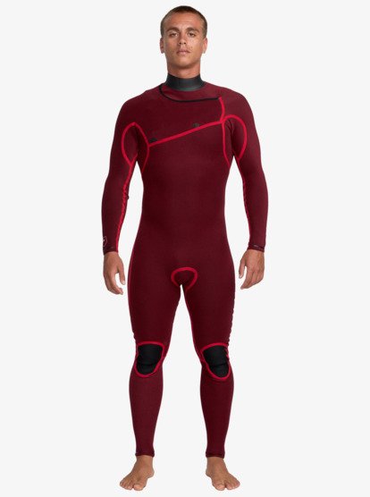 quiksilver, Highline 3/2 - Chest-Zip-Neoprenanzug für Männer, BLACK (blk) Highline 3/2 - Chest Zip Wetsuit for Men  25AW213500