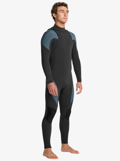 quiksilver, Mercury 4/3mm - Combinaison de surf zip poitrine pour Homme, ORION BLUE (brg0) Mercury 4/3mm - Chest Zip Wetsuit for Men  25AW213506