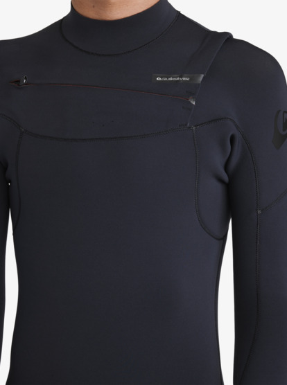 quiksilver, Everyday Sessions 4/3mm - Combinaison de surf chest zip pour Homme, BLACK (blk) Everyday Sessions  4/3mm - Chest Zip Wetsuit for Men  25AW213512