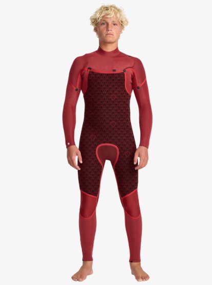 quiksilver, Everyday Sessions 4/3mm - Combinaison de surf chest zip pour Homme, BROWN (brn) Everyday Sessions  4/3mm - Chest Zip Wetsuit for Men  25AW213512