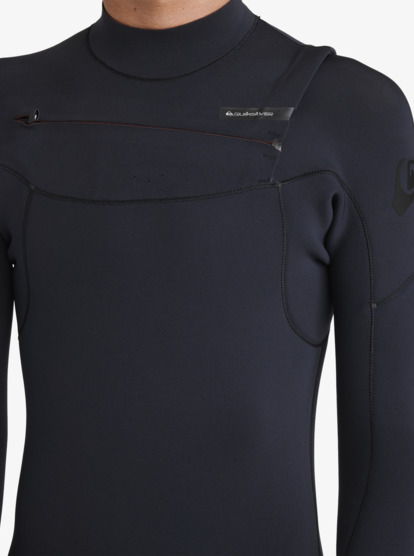 quiksilver, Everyday Sessions 5/4/3mm - Chest-Zip-Neoprenanzug für Männer, BLACK (blk) Everyday Sessions 5/4/3mm - Chest Zip Wetsuit for Men  25AW213513