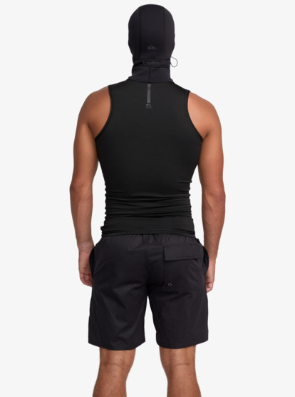 quiksilver, Marathon Sessions 1mm - Neoprene Hooded Vest for Men, BLACK (blk) Marathon Sessions 1mm - Neoprene Hooded Vest for Men  25AW293500