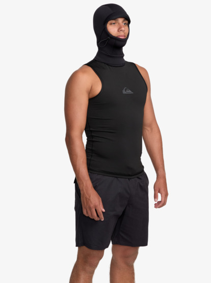 quiksilver, Marathon Sessions 1mm - Neoprene Hooded Vest for Men, BLACK (blk) Marathon Sessions 1mm - Neoprene Hooded Vest for Men  25AW293500