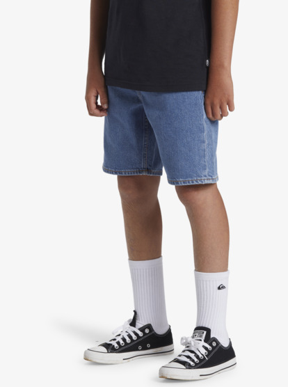 Saturn - Baggy Denim Shorts for Boys 8-16  AQBDS03000