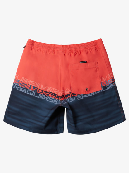 Everyday Wordblock - Swim Shorts for Boys 8-16  AQBJV03051