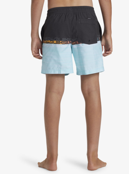 Everyday Wordblock - Swim Shorts for Boys 8-16  AQBJV03051