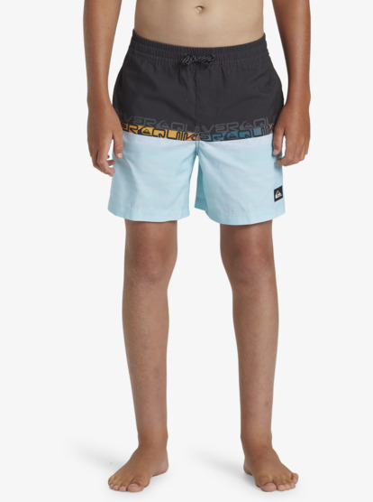 Everyday Wordblock - Swim Shorts for Boys 8-16  AQBJV03051