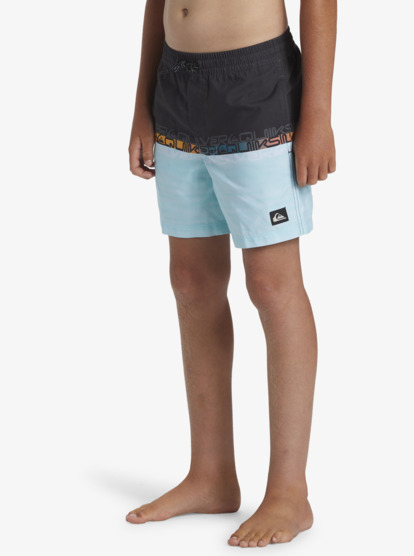 Everyday Wordblock - Swim Shorts for Boys 8-16  AQBJV03051