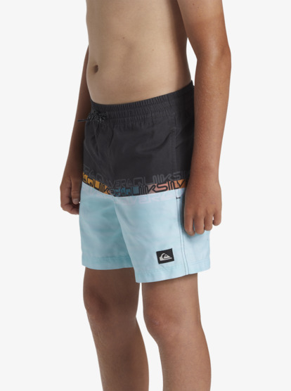 Everyday Wordblock - Swim Shorts for Boys 8-16  AQBJV03051