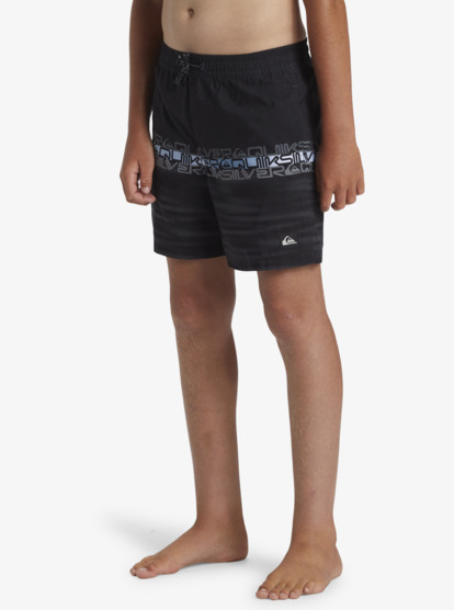 Everyday Wordblock - Swim Shorts for Boys 8-16  AQBJV03051