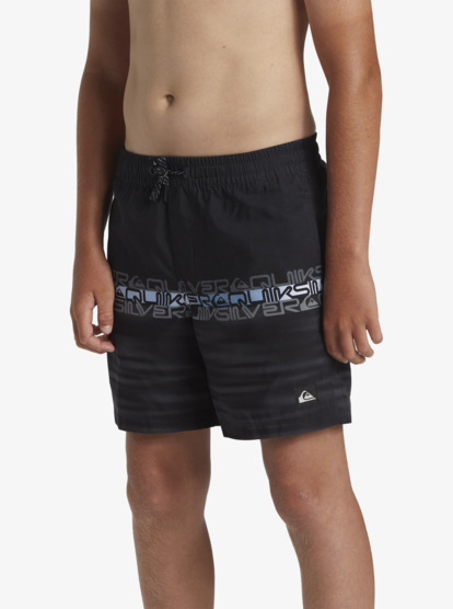 Everyday Wordblock - Swim Shorts for Boys 8-16  AQBJV03051