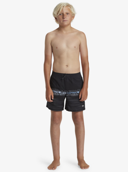 Everyday Wordblock - Swim Shorts for Boys 8-16  AQBJV03051