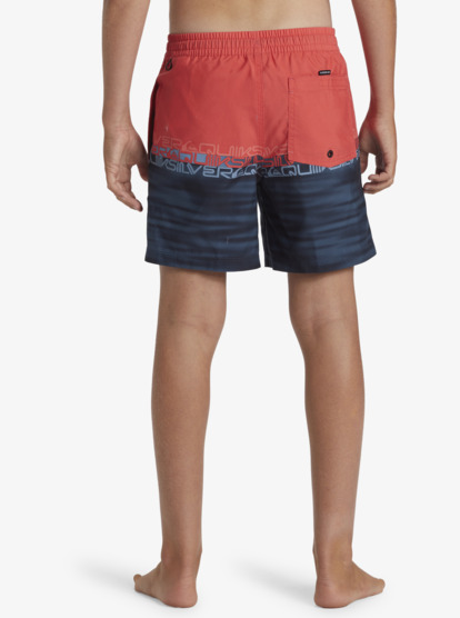 Everyday Wordblock - Swim Shorts for Boys 8-16  AQBJV03051