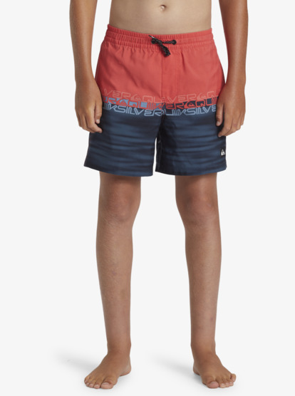 Everyday Wordblock - Swim Shorts for Boys 8-16  AQBJV03051
