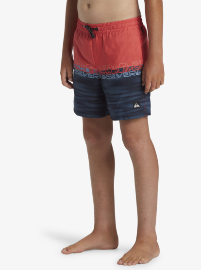 Everyday Wordblock - Swim Shorts for Boys 8-16  AQBJV03051