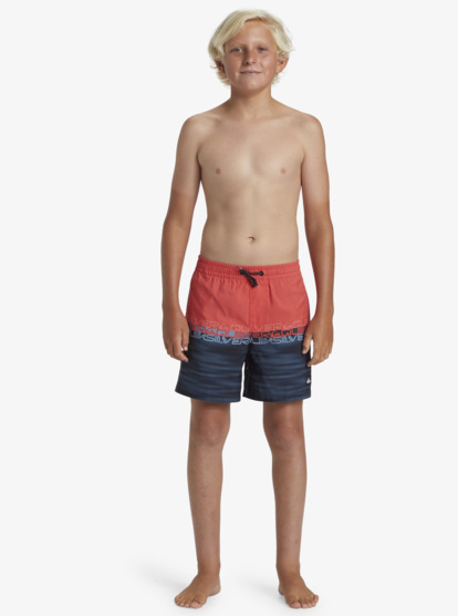 Everyday Wordblock - Swim Shorts for Boys 8-16  AQBJV03051