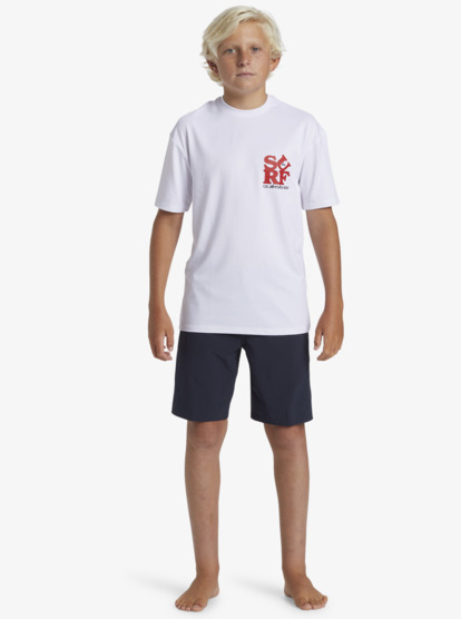 Everyday Surf  - Short Sleeve UPF 50 Surf T-Shirt for Boys 8-16  AQBWR03067