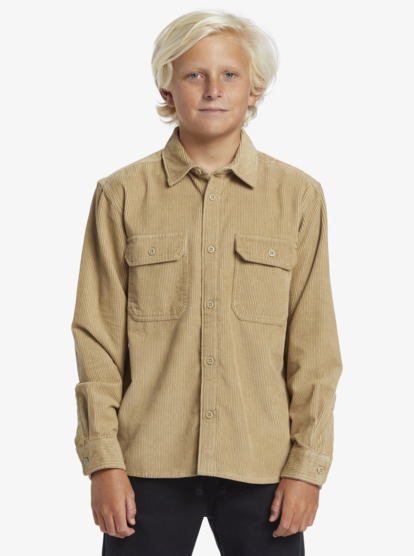 Venture    - Corduroy Shacket for Boys 8 - 16  AQBWT03090