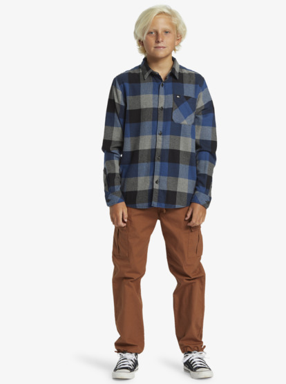 Motherfly Classic - Flannel Shirt for Boys 8 - 16  AQBWT03095