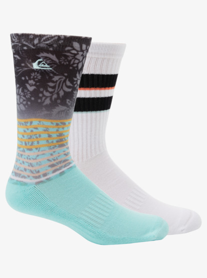2 Pack Jacquard - Crew Socks  AQYAA03297