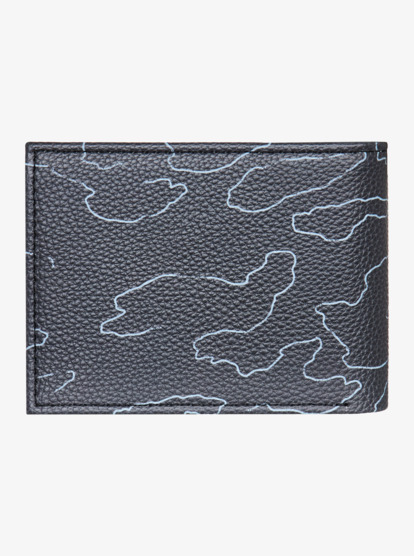 quiksilver, Freshness - Portefeuille 3 volets pour Homme, BLACK CAMOSTROKES (kvj8) Freshness - Tri-Fold Wallet for Men  AQYAA03358
