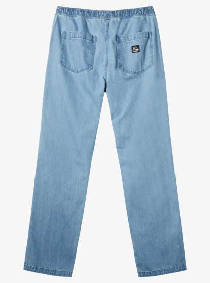 DNA Beach   - Elastic Waist Denim Pants for Men  AQYDP03021