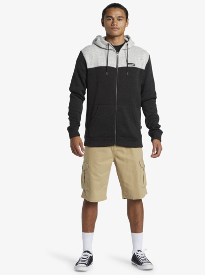 Keller Block - Men's zip-up hoodie  AQYFT03339