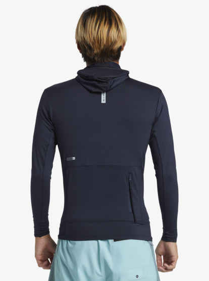 Highline - Long Sleeve UPF 50 Hooded Surf T-Shirt for Men  AQYWR03145