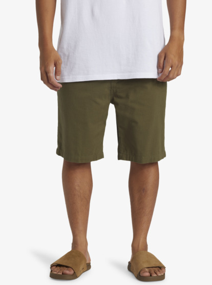 Short Homme En Velours Côtelé - Taille Élastique, Broderie, Style Vintage, Confortable