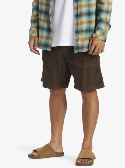 Surf Fatigue Cord - Corduroy Walk Shorts for Men  AQYWS03239