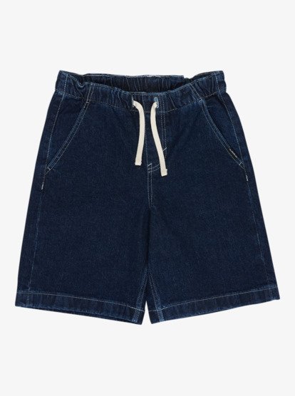 The Foam - Elasticated Denim Shorts for Boys 8-16  EQBDS03071