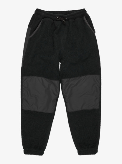 quiksilver, Back To S School Pt - Polar Fleece Joggers for Boys 8-16, BLACK (kvj0) Back To S School Pt - Polar Fleece Joggers for Boys 8-16  EQBFB03181
