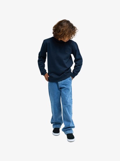 Basic - Crewneck Fleece for Boys 8-16  EQBFT03891