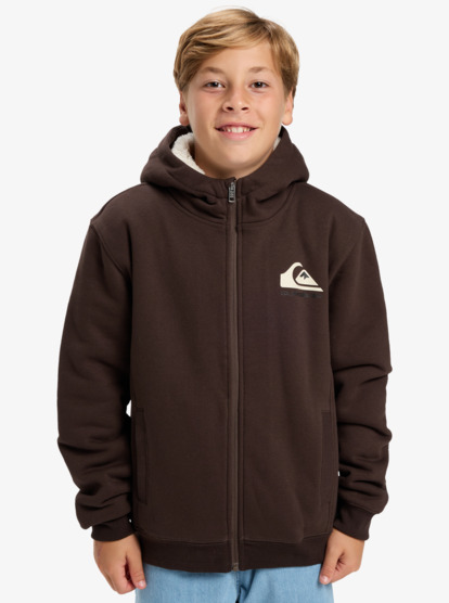 Fleece Sherpa - Full Zip Hoodie for Boys 8-16  EQBFT03947