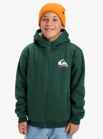 Fleece Sherpa - Full Zip Hoodie for Boys 8-16  EQBFT03947