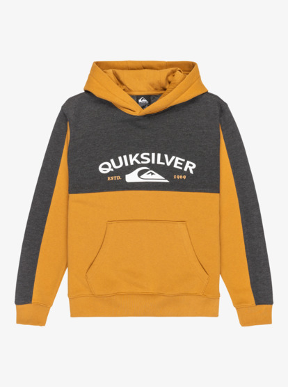 quiksilver, Knowledge AreaYouth - Hoodie voor Jongens 8-16, ALMOND (cmd0) Knowledge AreaYouth - Hoodie for Boys 8-16  EQBFT03948