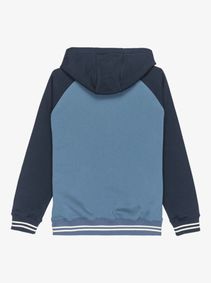 quiksilver, Knowledge Area - Full Zip Hoodie for Boys 8-16, CHINA BLUE (bnd0) Knowledge Area - Full Zip Hoodie for Boys 8-16  EQBFT03949