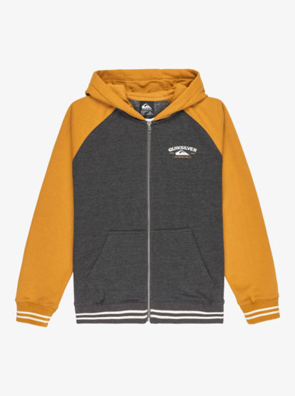 quiksilver, Knowledge Area - Zip-Hoodie für Jungen 8-16, ALMOND (cmd0) Knowledge Area - Full Zip Hoodie for Boys 8-16  EQBFT03949
