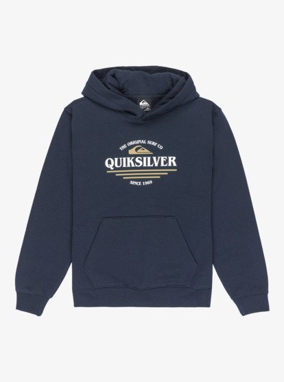 quiksilver, Graphic - Hoodie for Boys 8-16, DARK NAVY (ktp0) Graphic - Hoodie for Boys 8-16  EQBFT03957